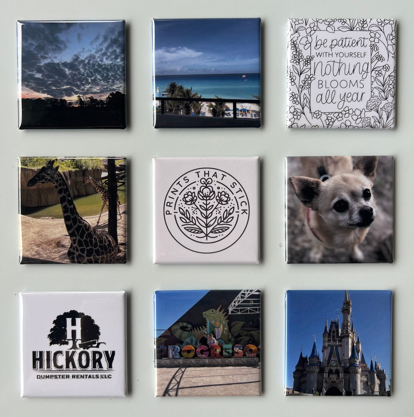 2x2" Custom Photo Magnets