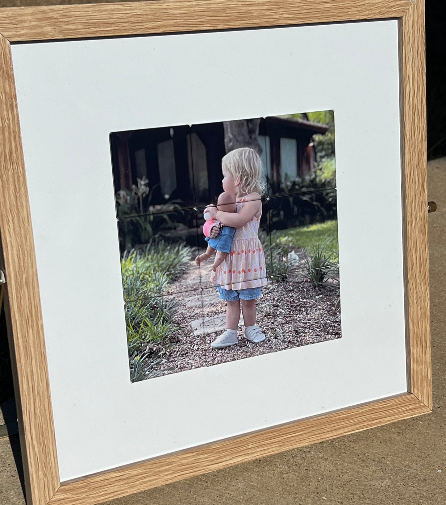 9 Piece Custom Photo Puzzle Magnet